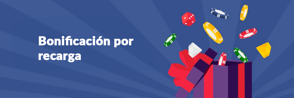 Bonificación diaria: Bonificación por recarga